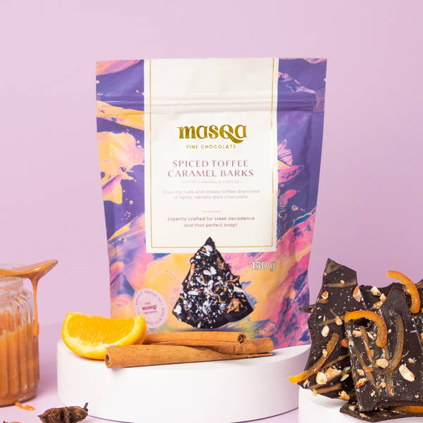 Spiced Toffee Caramel Barks